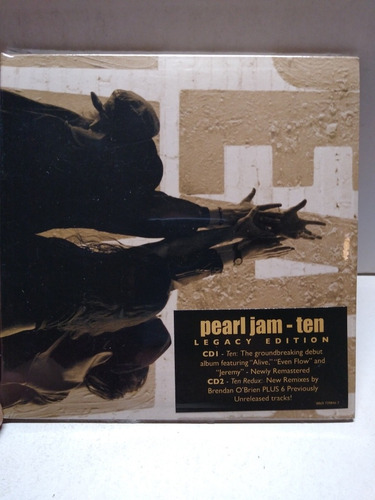 Pearl Jam Ten Legacy Edition Cd X2 Nuevo