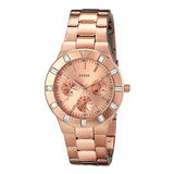 Reloj Femenino Hi-shine Rose Gold-tone