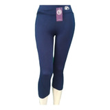 Legging Dama/capri Con Bolsas/marca Tfit