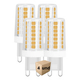 Kit 4 Lâmpada Led G9 Halopin 3,5w 127v 350 Lm Opus Led