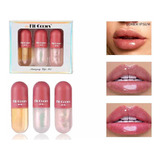 Set Brillo Engrosador De Labios Plump + Brillos Holográficos