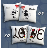 10 Almohadon Dia Enamorados Personalizado San Valentin 25x25