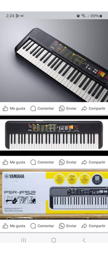 Teclado Yamaha  Psr-f52