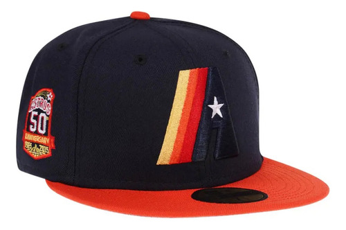 Gorra New Era 59fifty Exclusiva Houston Astros Logo A