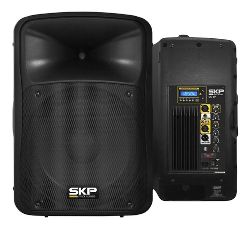 Bafle Potenciado Skp Sk-4p Bt 15 Pulgadas 250 Watts Rms Usb