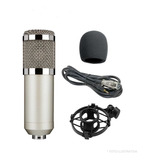 Microfono Condenser +  Anti Pop + Cable + Araña Oferta
