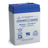 Bateria Sellada 6v 4.5a Powersonic Ps-640f1