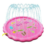 Alfombra Agua Niños Piscina Bebe Inflable Lanza Agua 68cm