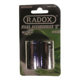 Baterias Tipo C Recargables Ni-mh 2000mah Paquete De 2