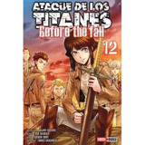 Manga Panini Ataque De Los Titanes Before The Fall N.12    