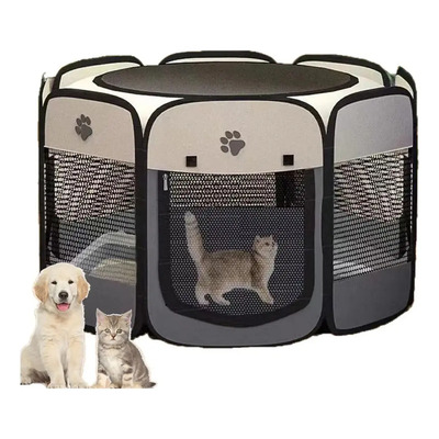 SUNRISES Corral Para Mascotas Plegable Portátil Tela Oxford Casa Parque Perros Gatos Conejos Uso Interior Exterior Cercado Corral Portátil Jaula Mascotas Pequeña Jaula Corral Perros Gatos Fácil Armado | MercadoLibre