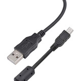 Cable Usb Mini Uc-e4 Uc-e15 Uc-e19 Para Nikon Dslr D300