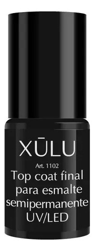 Gel Uv/led Semipermanente Top Coat Xulu 6ml Uñas Esculpidas