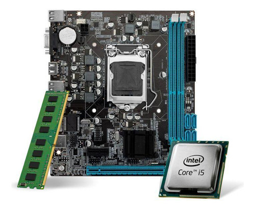 Kit Pl Mãe H81 + Processador I5 4570s + Memoria 16 Gb Ddr3