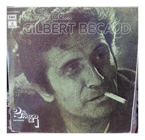 Gilbert Becaud - La Voz De (2lp) | Vinilo Usado