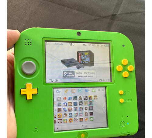 Nintendo 3ds 2ds Link Edition Color  Verde Y Negro