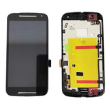 Tela Display Touch Frontal Módulo Lcd Moto G2 Com Aro 2a Ger