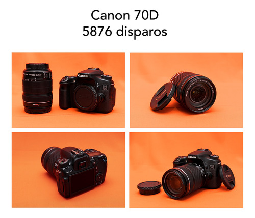 Canon Eos 70d Negro