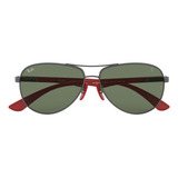 Óculos De Sol Ray-ban Rb8313-m F001/71 61 - Linha Ferrari