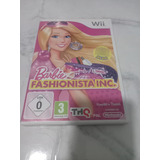 Jogo Para Nintendo Wii  Barbie Fashionistaing