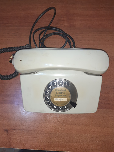 Teléfono Antiguo A Disco Estándar Eléctricargentina 
