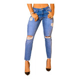 Calça Boyfriend Destroyed Pitbull Jeans Ref 67368