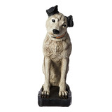 Diseño Toscano Nipper Rca Perro Estatua