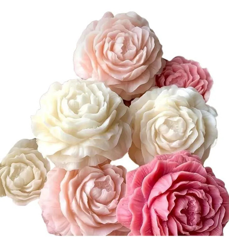 Vela Aromática Peonía Regalo Día Madre Decoración Ambiental