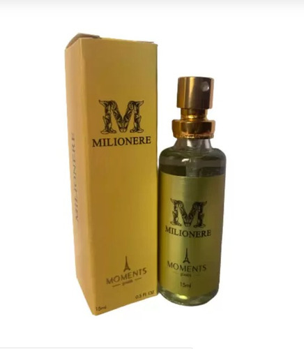 Perfume Moments Paris Masc 15ml - Milionere