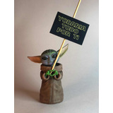 Figura De Grogu (baby Yoda)