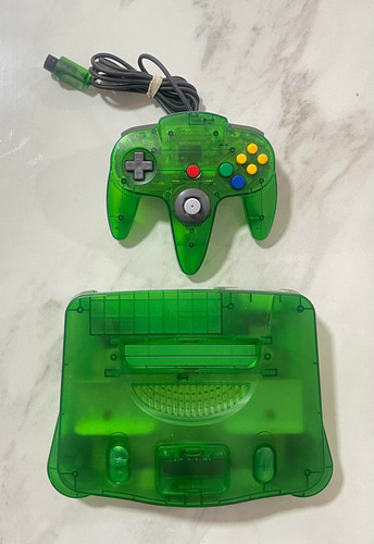 Nintendo 64 Edición Verde