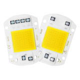 2 Chip Led De Alta Potencia Smd Cob Componentes 