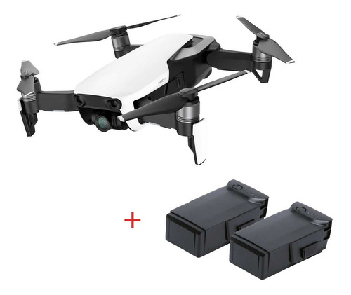 Drone Dji Mavic Air Artic White + 2 Baterías Extra