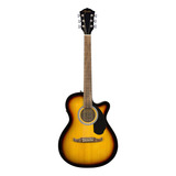 Violão Fender Fa135ce Fa-135 Concert Sunburst 0971253532