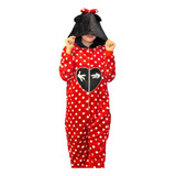 Mameluco Disfraz Kigurumi Minnie Mouse Disney Mimi Mickey