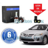 Kit Luces Led Cree 9006 Toyota Corolla 16000 Lms No Xenon