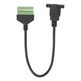 Adaptador De Red Corto De Enchufe Hembra Rj45 A Cable De 8 P