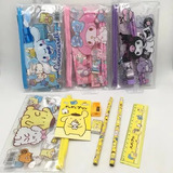 Set Escolar Estuche 7 Piezas Cinnamoroll My Melody Kuromi