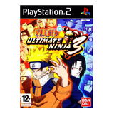 Naruto Ultimate Ninja 3 - Play 2 Desbloqueado Mídia Física