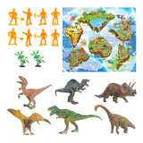 17 Figuras De Animales, Juguetes De Dinosaurios Para Niños