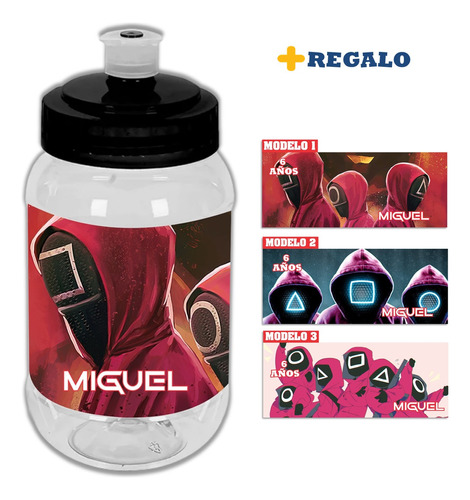 Kit Fiesta 20 Cilindros Personalizados Pjmask Desechables