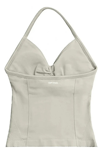 Hjq Dfyne Impacto Longline Strappy Top Sin Costuras
