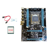 Placa Madre X79-288+cpu+cpu+cable E5 2620+kit De Engrase Tér