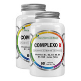 2x Vitamina Complexo B Metllcobalamina 60 Cáps Flora Nativa