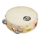 Latin Percussion Cp376 Tambourine De 6 Pulgadas Con Cabeza D