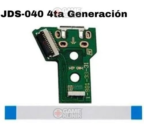 Centro De Carga Usb Control De Ps4 4ta Generación 040 + Flex