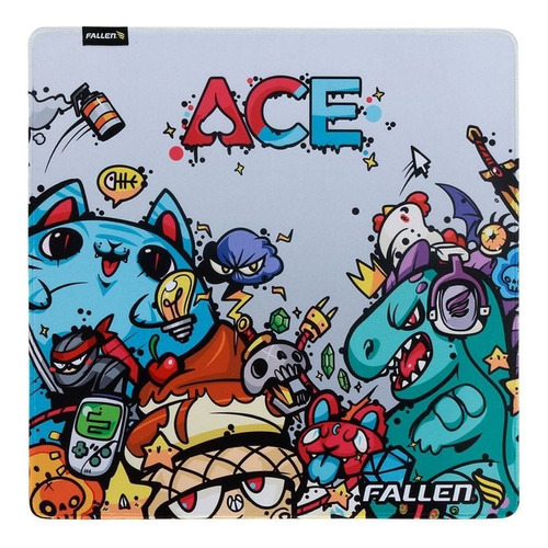 Mousepad Gamer Fallen Ace Speed++ Grande 45x45cm