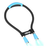 Luz Led De Libro Abrazo Recargable Azul Claro 100 Vatios 500