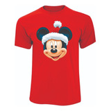 Camisetas Navidad Navideñas Mickey Minnie Adultos Y Niños Ro