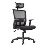 Silla De Oficina Ergonómica Delphi Con Base Nylon